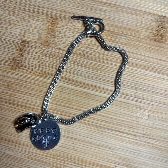 Keep Going - Sterling Silver Bracelet - Picture 1 of 2